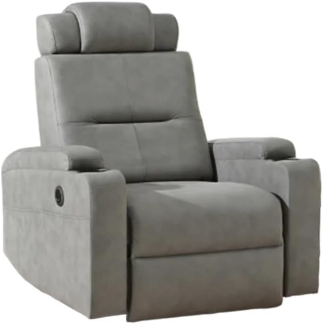 Power Lift Recliner Chair for Elderly, for Living Room, Reclining Sofa,Side Pocket, Charge Port
