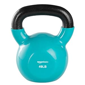 Amazon Basics Vinyl Kettlebell
