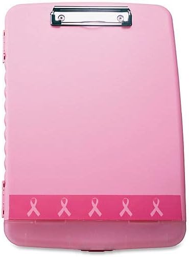 Breast Cancer Awareness BCA Slim Clipboard Storage Box