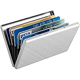 MaxGear RFID Credit Card Holder Protector Metal Credit Card Case Wallet for Women Men