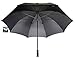 Produktbild GOLFSCHIRM-birdiepal "windflex" Farbe schwarz - der Schirm für extremes Wetter + Aufhängehaken