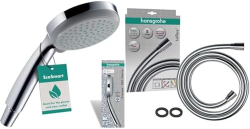 American Standard Serin Duscharmatur-Set - Wassersparend, Poliertes Chrom, Mit Keramikkartusche