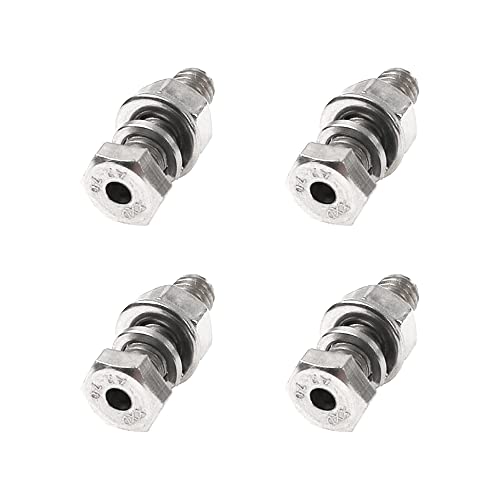Rrina 304 Tornillos hexagonales cilíndricos huecos de acero inoxidable con tuercas de arandela (M6 x 20)