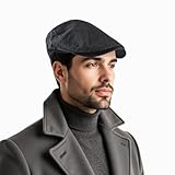 Newsboy Cap for Men/Women | Newsboys Hat | Men Beret Hats | Flat Cap | Flat Cap for Men (Charcoal,X-Large)