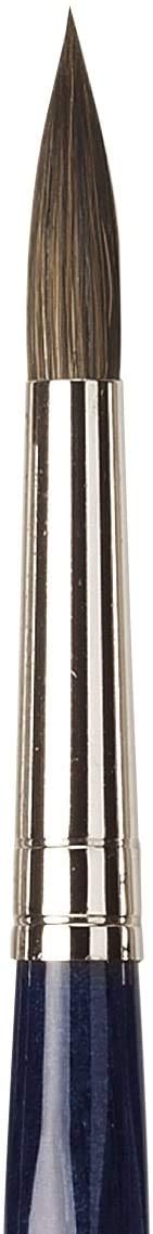 da Vinci CosmoTop seria 5530 Mix B pędzel okrągły, syntetyk/naturalny mix - wysokiej jakości zestaw 4 pędzli, nr 0, 2, 6, 12 Made in Germany