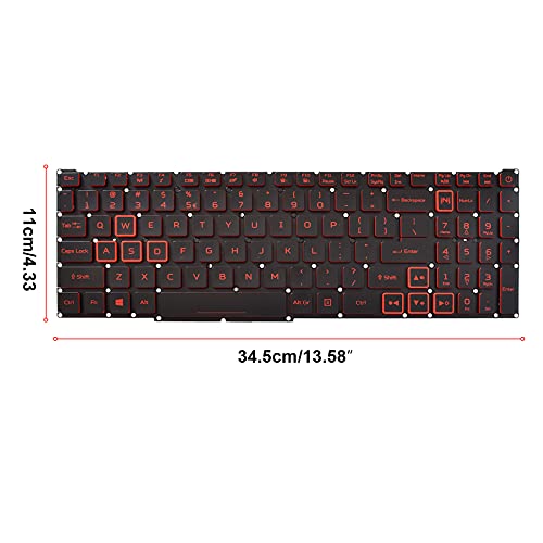 Image of Replacement Keyboard Compatible with Acer Predator Helios 300 PH315-52 PH315-53 PH317-53.Acer Nitro 5 AN515-43 AN515-54 AN515-55 AN517-51.Acer Nitro 7 AN715-51.Predator Triton 300