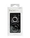 AAUXXiRing Dock Premium Set Safe Grip & Kickstand for Smartphones & Tablets Multipurpose Car Cradle Mount - Matte Black
