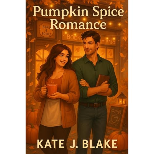 Pumpkin Spice Romance Audiolibro Por Kate J. Blake arte de portada