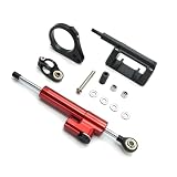 Scooter Per Kukirin G2 Master Staffa Ammortizzatore Di Sterzo Stabilizzatore In Fibra Carbonio CNC Kit Regolabile