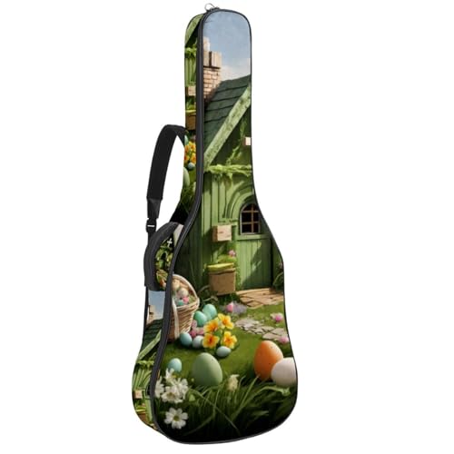 Housse guitare acoustique multicolore pour vos cours et trajets sous la pluie