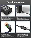 Compatible with HP Laptop Charger 65W 45W Pavilion EliteBook ProBook Envy Stream Computer UK Smart Blue Tip AC Adapter Power Cord - Image 5