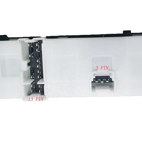 Miniatura 6 de Interruptor maestro de elevalunas eléctrico para Nissan QASHQA Navara D40 Pathfinder R51 NV400 NP300 Note 25401-4EA1A, 25401-BR00B