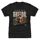 500 LEVEL Jorge Masvidal UFC Men's Premium T-Shirt - Jorge Masvidal BMF Belt WHT (Tri Black, Large)