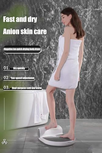 Secador de cuerpo completo para baño que elimina la humedad corporal 6