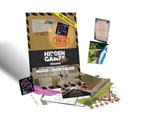 Hidden Games Crime Scene, Kingsmord, German, Our Case for Beginners, FSK16, Realistic Crime Scene Game