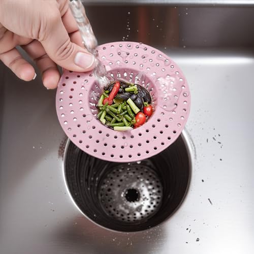 Colador universal plástico para desagüe 3 piezas