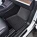 SUPER LINER Magi Floor Mats for Tesla Model Y 5-Seat 2021-2023 Custom Fit All Weather TPE Cargo Liner Cargo Trunk Interior Accessories (Does NOT fit 7-Seat) (Tesla Model Y XPE 6 Pieces Set)