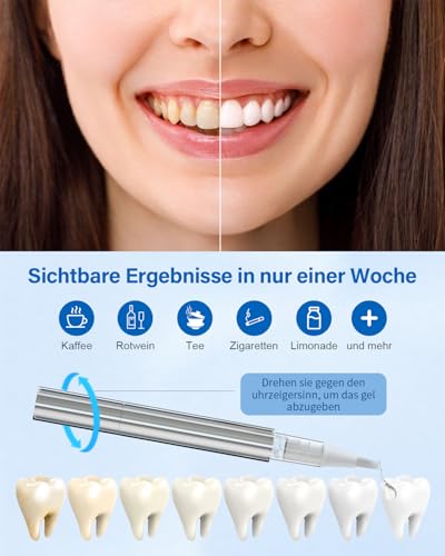 Whitening-Pen Mitbuty Zahnaufhellung Stift im 3er Pack