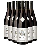 Cépage Pinot Noir Santenay - Rouge 2018 - Jean Bouchard - Vin Rouge de Bourgogne (6x75cl)