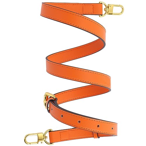 Vachetta Leather Adjustable Crossbody Strap for Leather Shoulder Strap Belt Replacement Suitable for L V Handbags