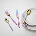 Cambridge Silversmiths Logan Rainbow Mirror 20 Piece Flatware Set
