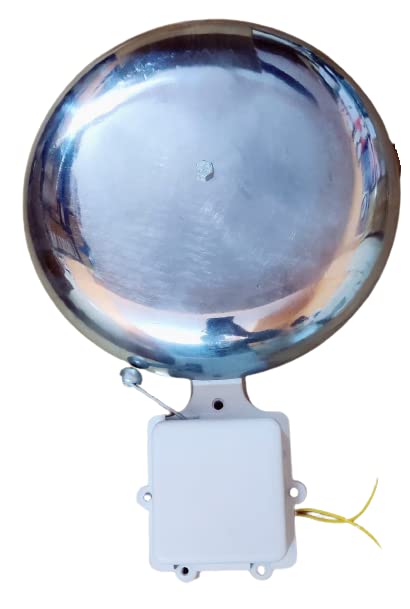 ELECTRONIC GONG BELL Long size For Factory,industries,schools & Colleges.industrial Bell 12 INCH Wired Door Chime