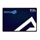 SIMPLETEK - Interne 2,5' SSD mit 512 GB - SATA III 6 Gbit/s - 3D NAND | Solid-State-Festplatte ideal für Desktop-PCs (Generalüberholt)