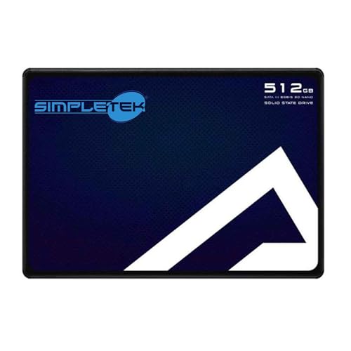 SSD interne 2,5 512 Go haute vitesse SATA III pour PC reconditionné