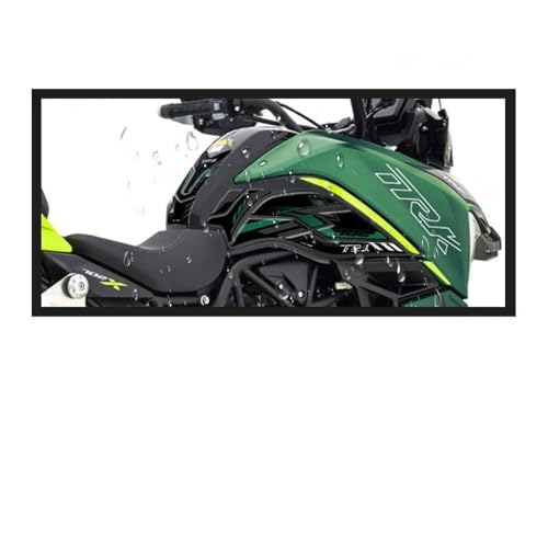 Protège réservoir moto TRK702X finition résine 3D durable - 5