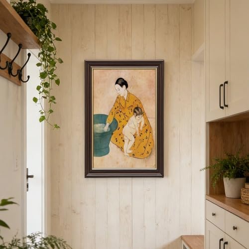 Impression sur toile The Bath de Mary Cassatt - Une touche de douceur pour bureau - 6
