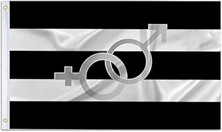 Weston Ink Straight Pride 3X5 Ft Flags for Parade Events, Straight Equality Banner Flag Sign for Indoor Outdoor Decoration