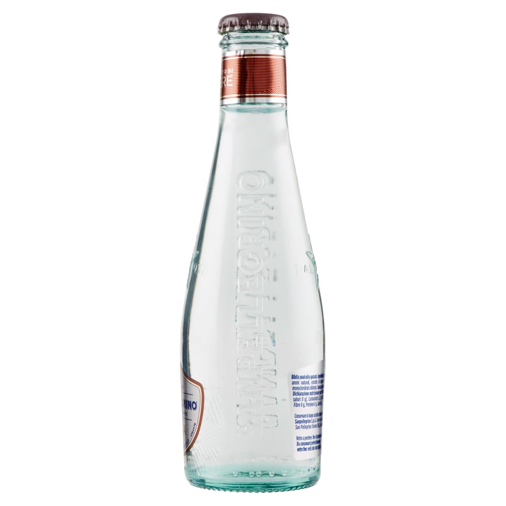 24x San Pellegrino Tonica Rovere, bevanda analcolica italiana rinfrescante, acqua tonica con estratto di quercia, bottiglia di vetro da 20cl