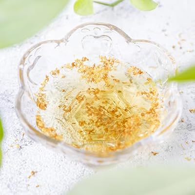 CoolCrafts Dried Osmanthus Flowers Natural Dry Sweet Osmanthus Tea - 2oz (60g)