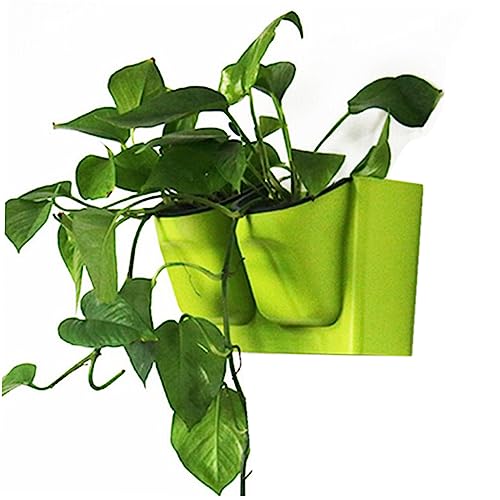 OFFSCH Vertikaler Garten Pflanzgefäß Für Wand Recycelter Kunststoff Selbstbewässerndes System