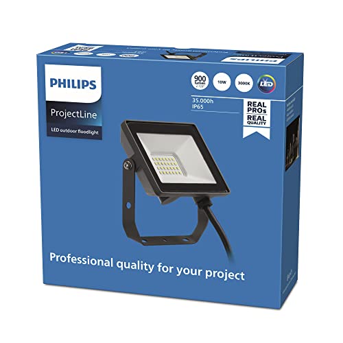 Philips Projectline, Faretto Da Esterno A Led 3.000K 10W - 4