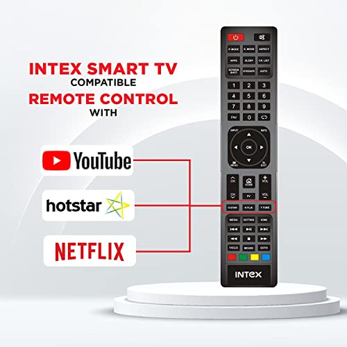 Image of Intex 98 cm (40 inches) HD Ready Smart LED TV Smart LED-SH4033 (Black)