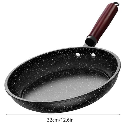 Wok antiadherente premium, 12.6in, mango frío miniatura 7