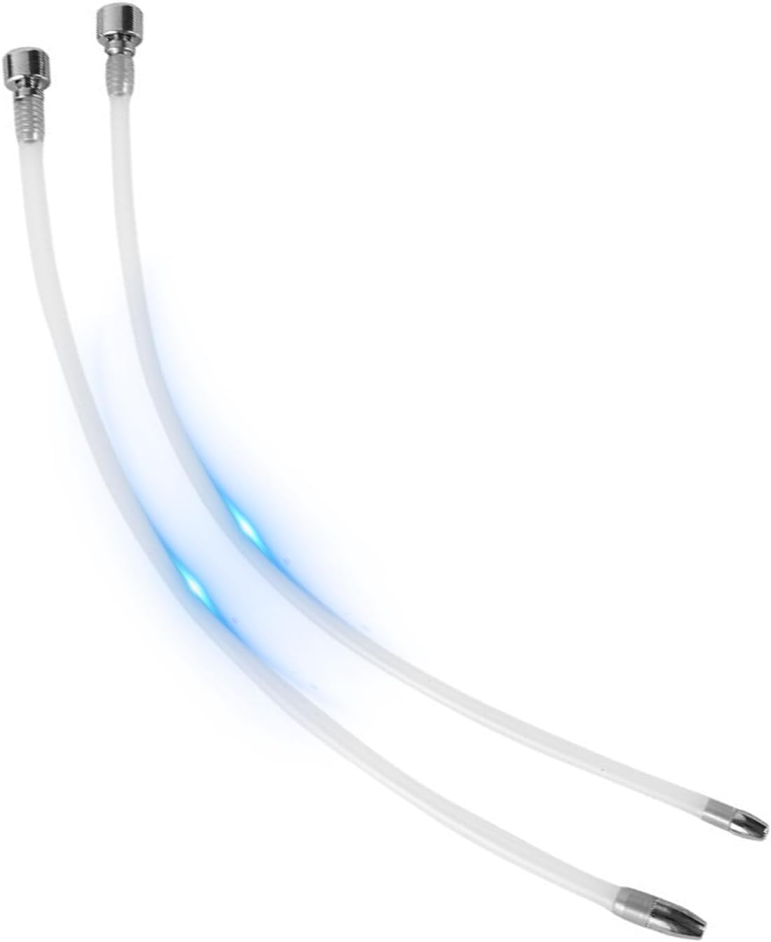 Extra Long Sounding Toys Silicone Urethral Sounds Hollow Penis Plug Tube Male Masturbation Rod Soft Catheter Urethral Plugs Urethra Prostate Training BDSM Toys for Men Gay 2 Pcs