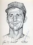 Jim McAndrew JSA Signed 1969 NY Mets Daily News Portfolio Photo Autograph