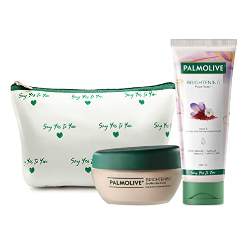 Palmolive All Skin Types Brightening Face Care Combo - Facewash a...