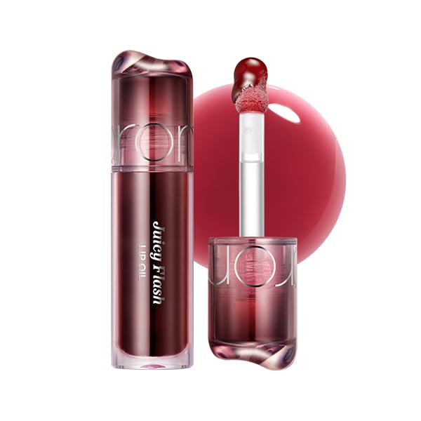 Image of rom&nd JUICY FLASH LIP OIL 08 RASPBERRY SYRUP​
