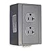 Hubbell - DRUB20 - Receptacle Box, 20A, 125V, 5-20R, 2P, 3W