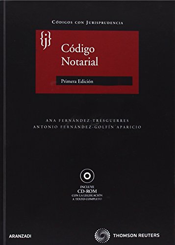 Portada de Código Notarial: Incluye CD