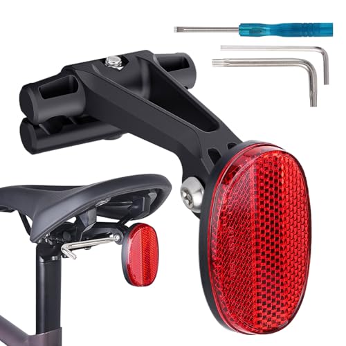 Feux arrière antivol pour vélo avec éclairage LED rouge de sécurité étanche sur tige de selle