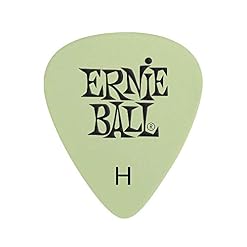 Ernie Ball Lot de 12 médiators lourds fluorescents, en cellulose - Les Beatles, Paul McCartney, John Lennon, RIngo Starr, George Harrison