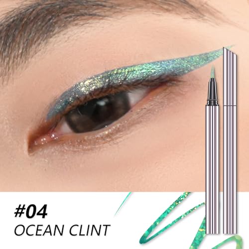 Delineador Líquido Multicromático Glitter Waterproof miniatura 2