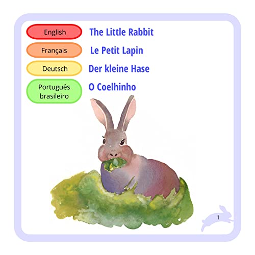 The Little Rabbit Português do Brazil, Deutsch, Français, English