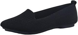 حذاء لوفر كاجوال للنساء 2025، اسود، مقاس 37 EU