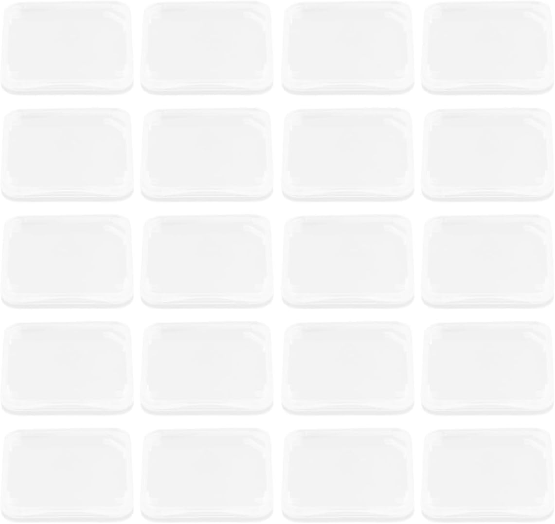 50pcs 50pcs Single Card Case Dustproof Storage Box Compact Pp