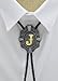 KECOL Mens Initial Letter Bolo Tie Western Cowboy Aalphabet A to Z Necktie for Men Women
